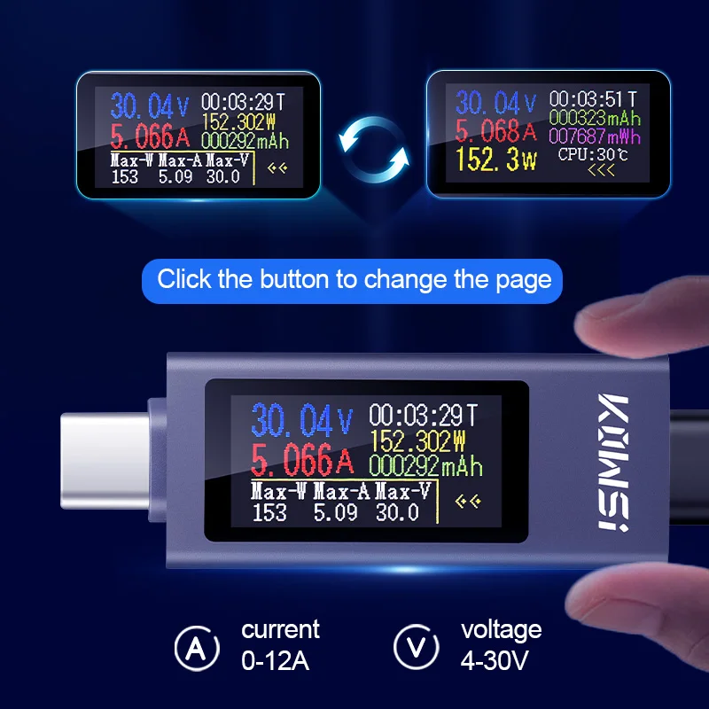 KWS-2302C Type-C USB Tester Mu - đánh giá và giá Logic Analyzer Usb