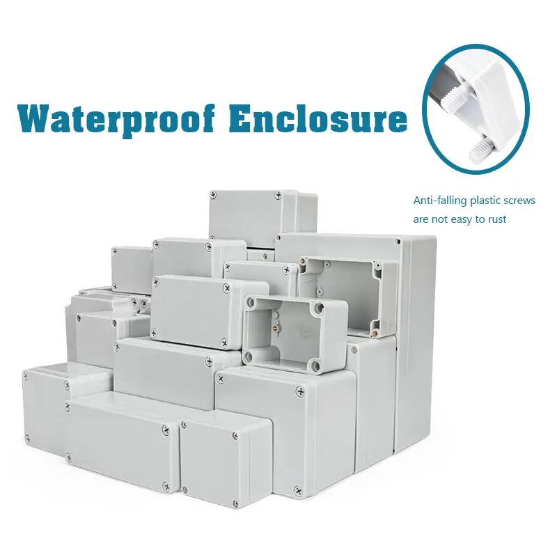 IP67 Grey/Clear Cover Outdoor  - đánh giá và giá Diy Electronics Box