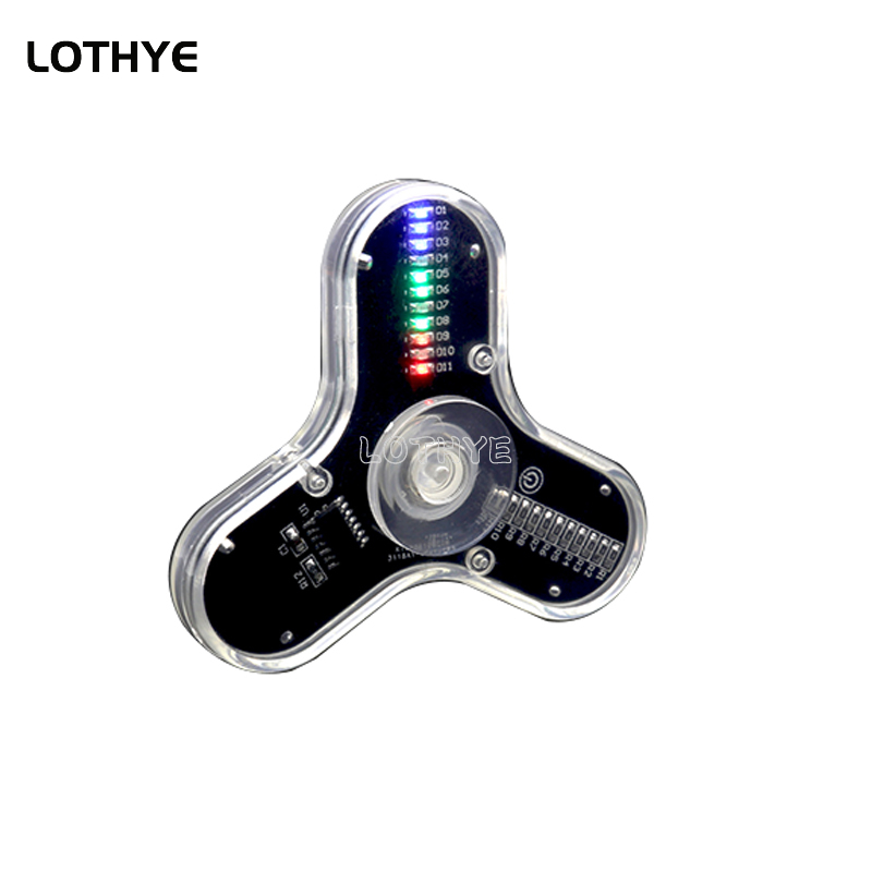 LED Fidget Spinner Manufacture - đánh giá và giá Diy Electronics Project Kit