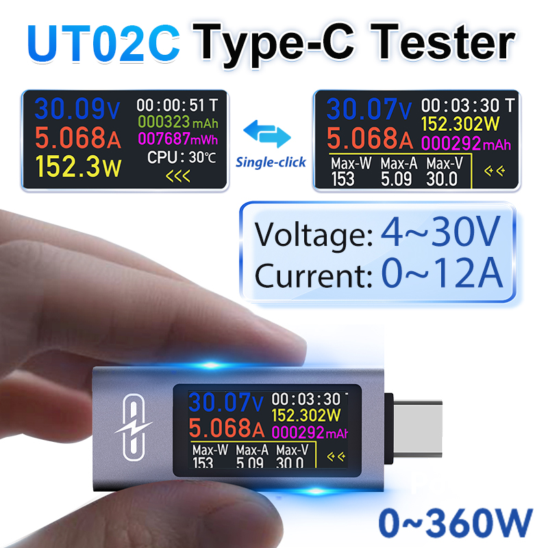 UT02C Thiết bị kiểm tra USB mà - đánh giá và giá Logic Analyzer Usb